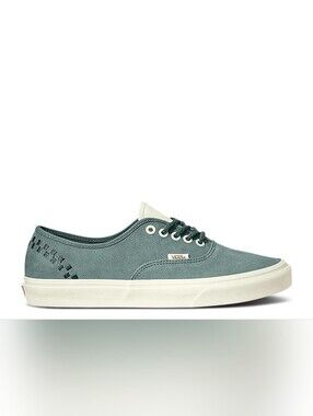 Vans Authentic Premium Suede Sneakers "Field Daze Silver Pine" Green M 6.5 W 8